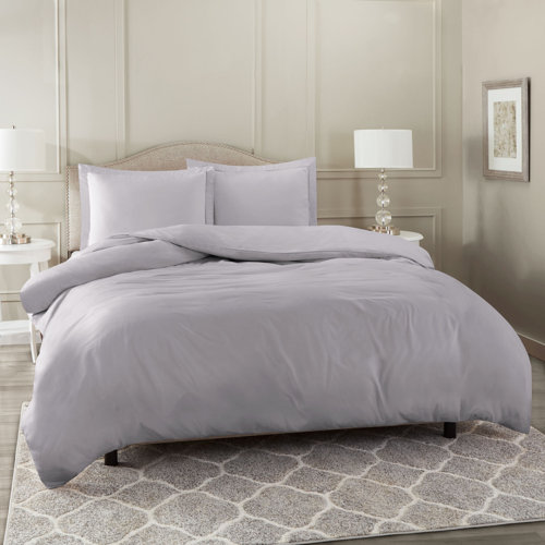 Wayfair Grey & Silver Duvet Covers